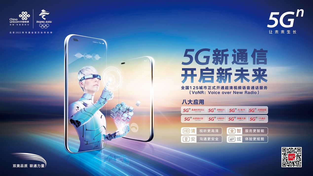 中国联通5G新通信产品正式发布：首批推出八大应用