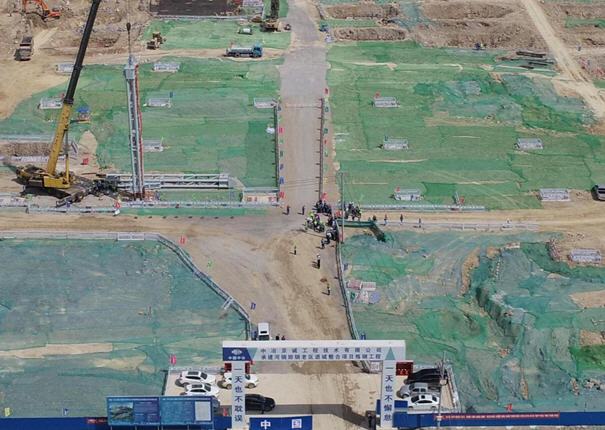 党建引领促生产 中国五冶邯钢老区项目再创新纪录