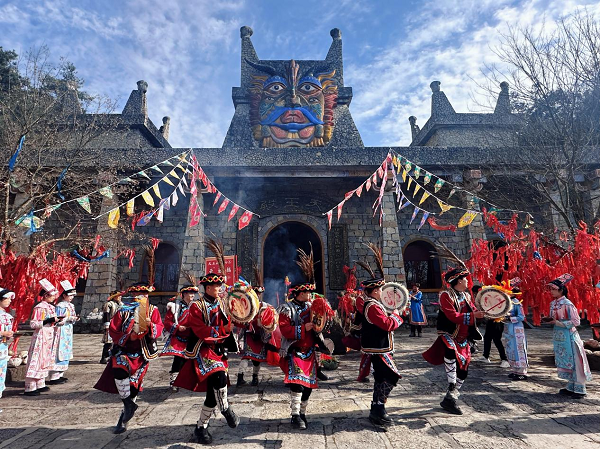 非遗传承赋能文旅，北川九皇山第八届非遗羌历年民俗文化节盛大开启