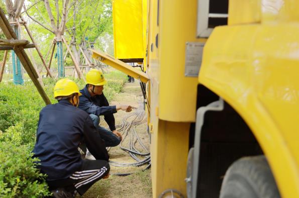 国网郑州供电公司全力保障拜祖大典供电安全